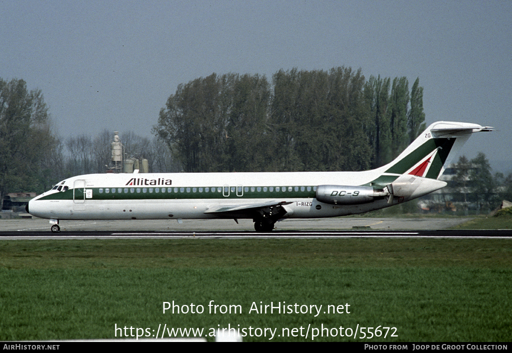 Aircraft Photo of I-RIZG | McDonnell Douglas DC-9-32 | Alitalia | AirHistory.net #55672