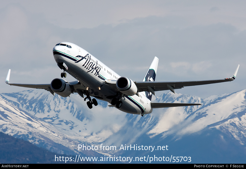 Aircraft Photo of N588AS | Boeing 737-890 | Alaska Airlines | AirHistory.net #55703