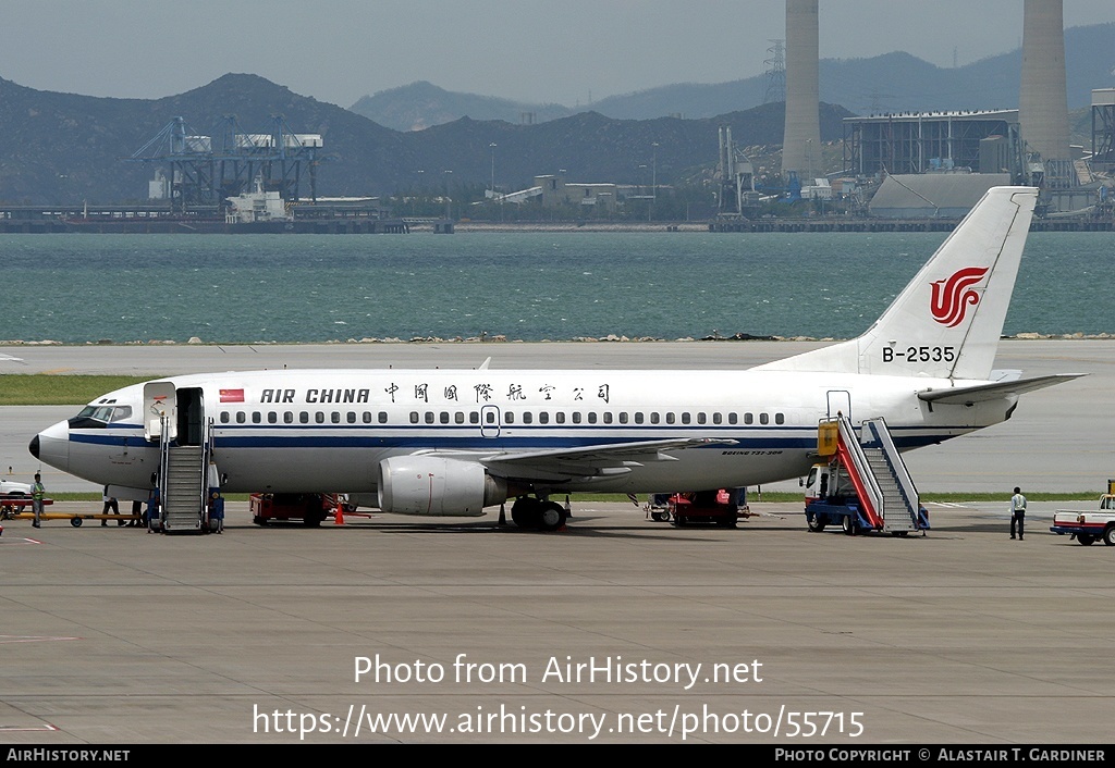 Aircraft Photo of B-2535 | Boeing 737-3J6 | Air China | AirHistory.net #55715