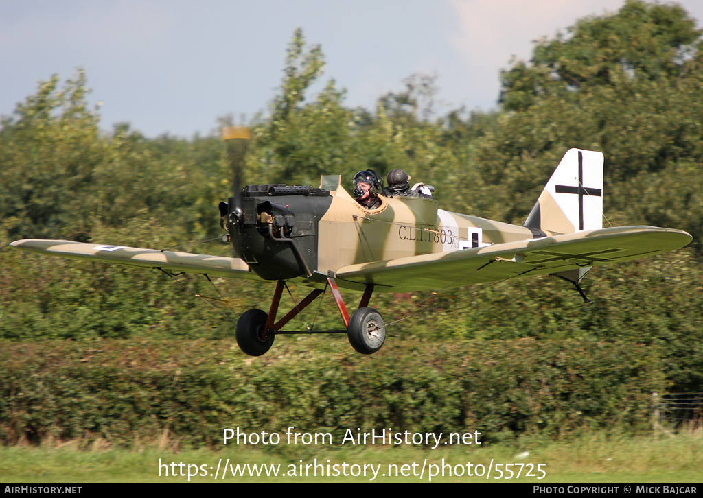 Aircraft Photo of G-BUYU / 1803/18 | Bowers Fly Baby 1A | Germany - Air Force | AirHistory.net #55725