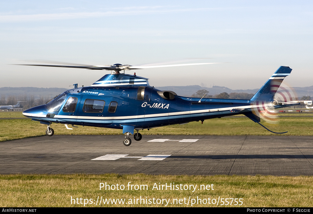 Aircraft Photo of G-JMXA | Agusta A-109E Power Elite | J-Max Air Services | AirHistory.net #55755