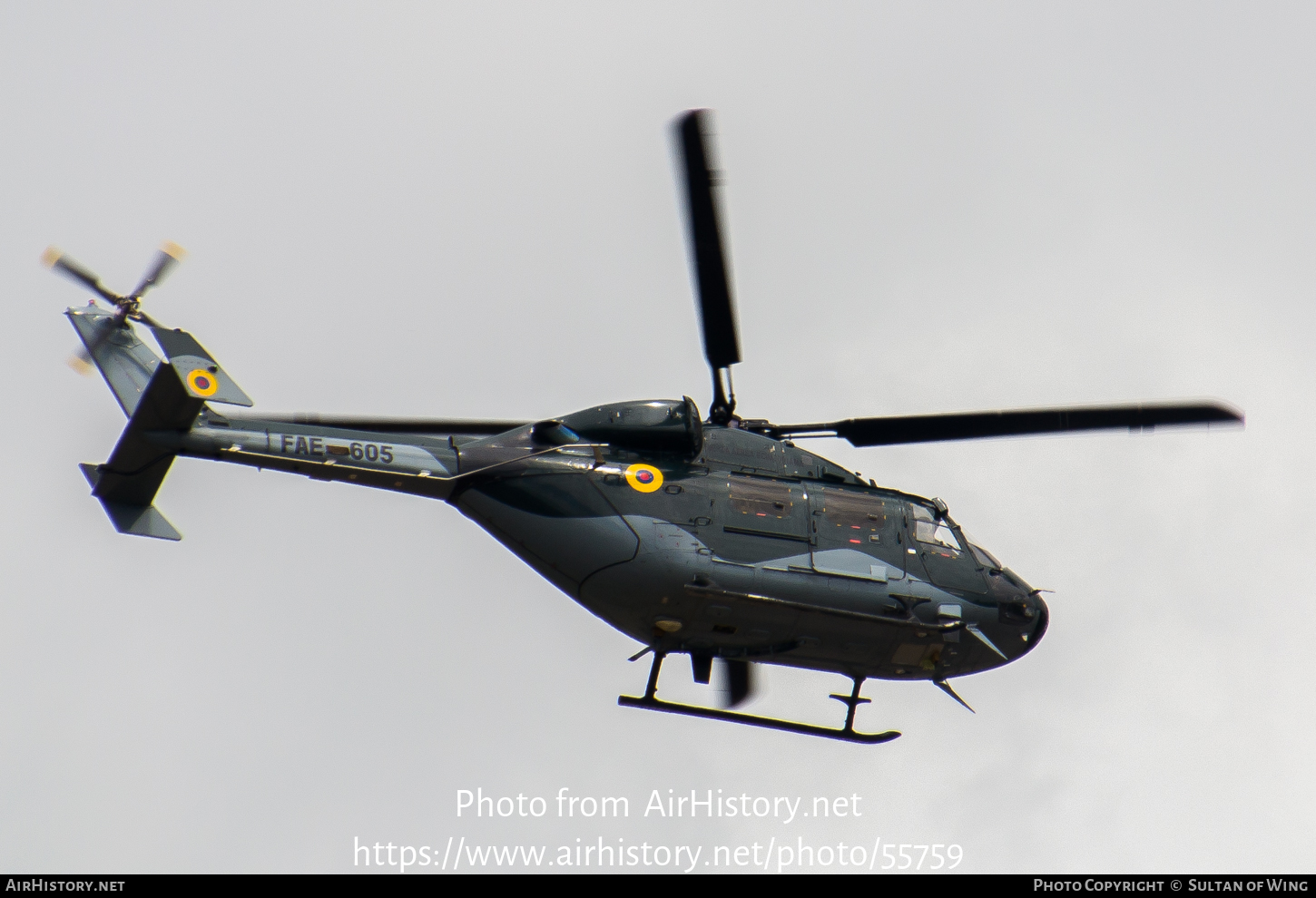 Aircraft Photo of FAE-605 | Hindustan ALH Dhruv | Ecuador - Air Force | AirHistory.net #55759