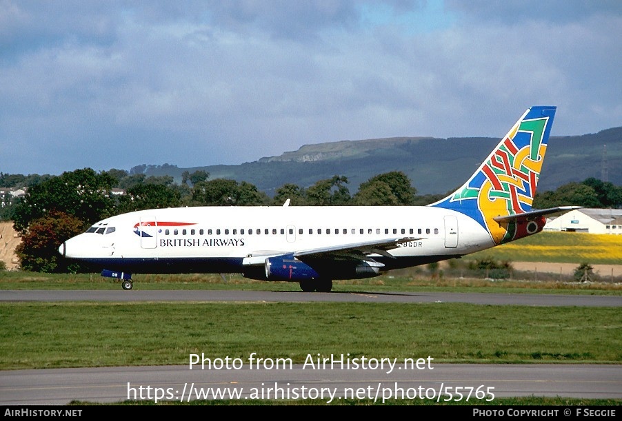 Aircraft Photo of G-BGDR | Boeing 737-236/Adv | British Airways | AirHistory.net #55765