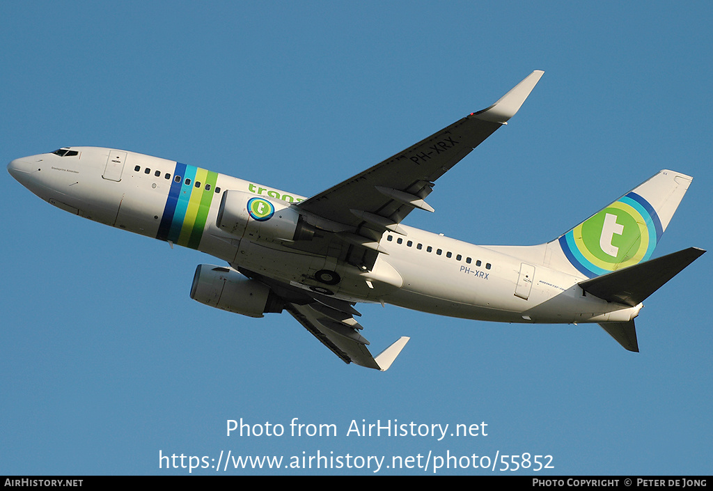 Aircraft Photo of PH-XRX | Boeing 737-7K2 | Transavia | AirHistory.net #55852
