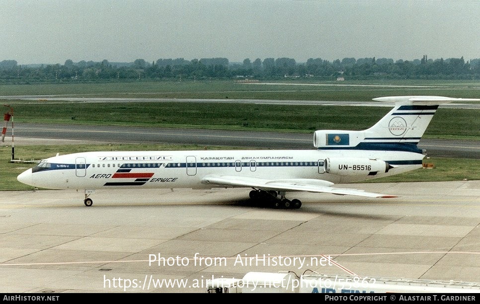 Aircraft Photo of UN-85516 | Tupolev Tu-154B-2 | AeroService | AirHistory.net #55862