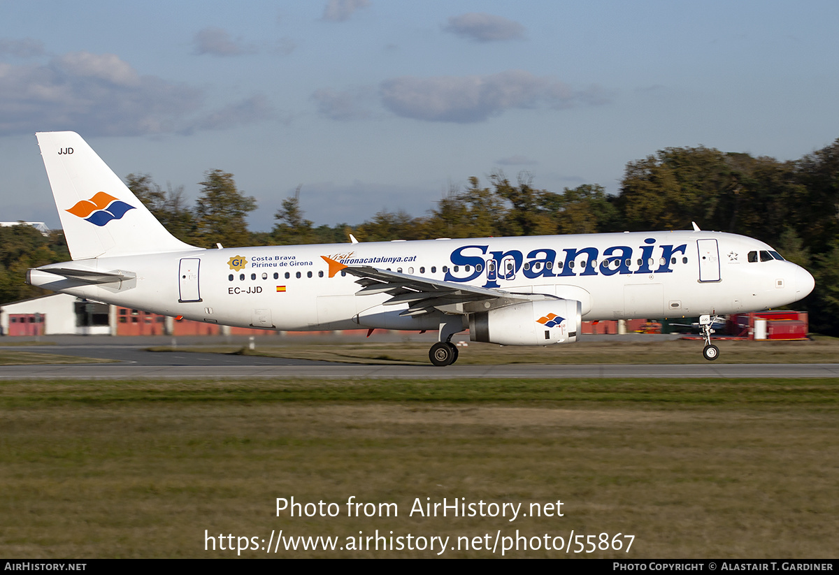 Aircraft Photo of EC-JJD | Airbus A320-232 | Spanair | AirHistory.net #55867