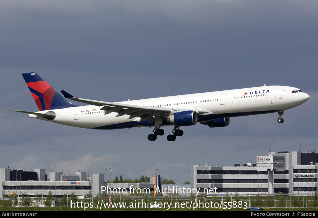 Aircraft Photo of N801NW | Airbus A330-323 | Delta Air Lines | AirHistory.net #55883