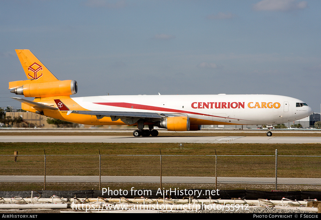 Aircraft Photo of N984AR | McDonnell Douglas MD-11/F | Centurion Cargo | AirHistory.net #55912