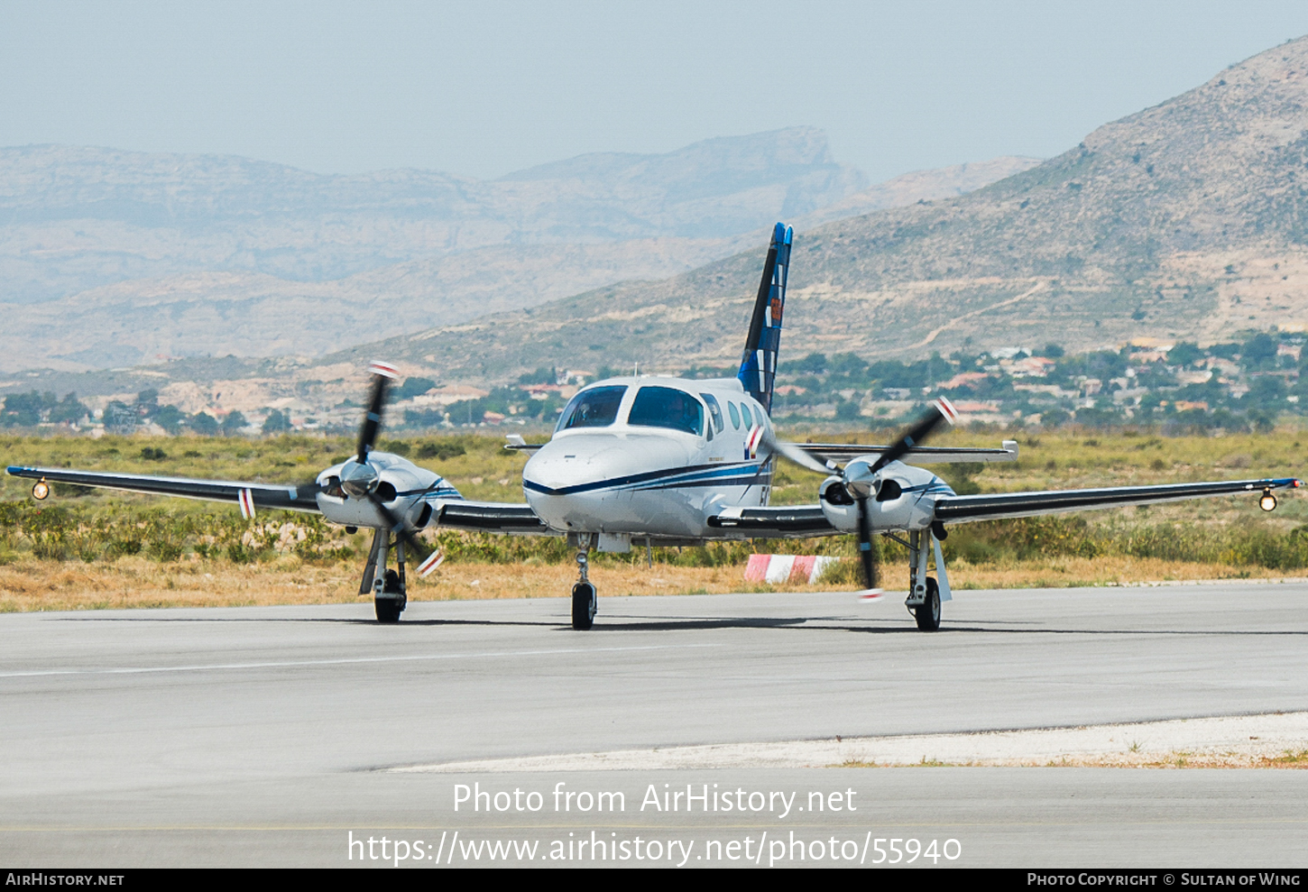 Aircraft Photo of EC-IHY | Cessna 421C Golden Eagle | GEO data air | AirHistory.net #55940