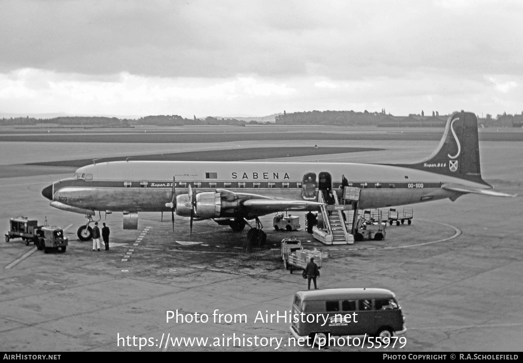 Aircraft Photo of OO-SDQ | Douglas DC-6B | Sabena | AirHistory.net #55979