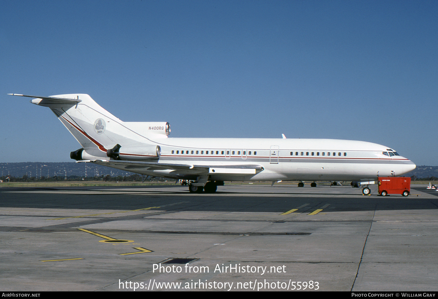 Aircraft Photo of N400RG | Boeing 727-22 | AirHistory.net #55983