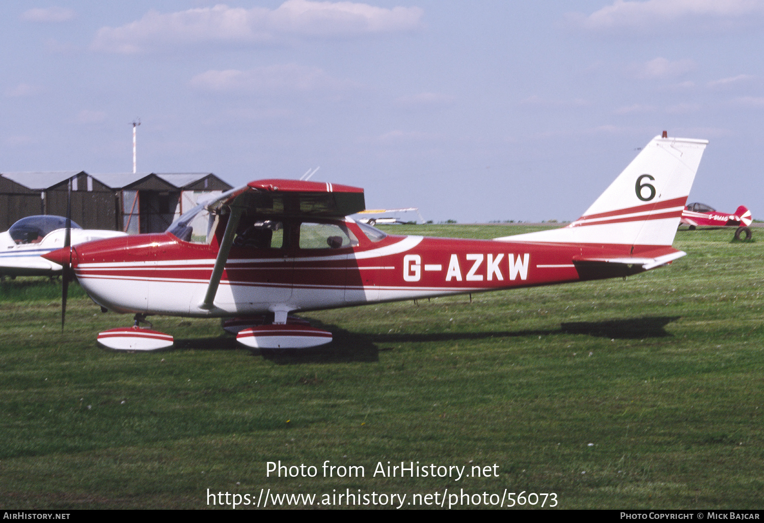 Aircraft Photo of G-AZKW | Reims F172L Skyhawk | AirHistory.net #56073