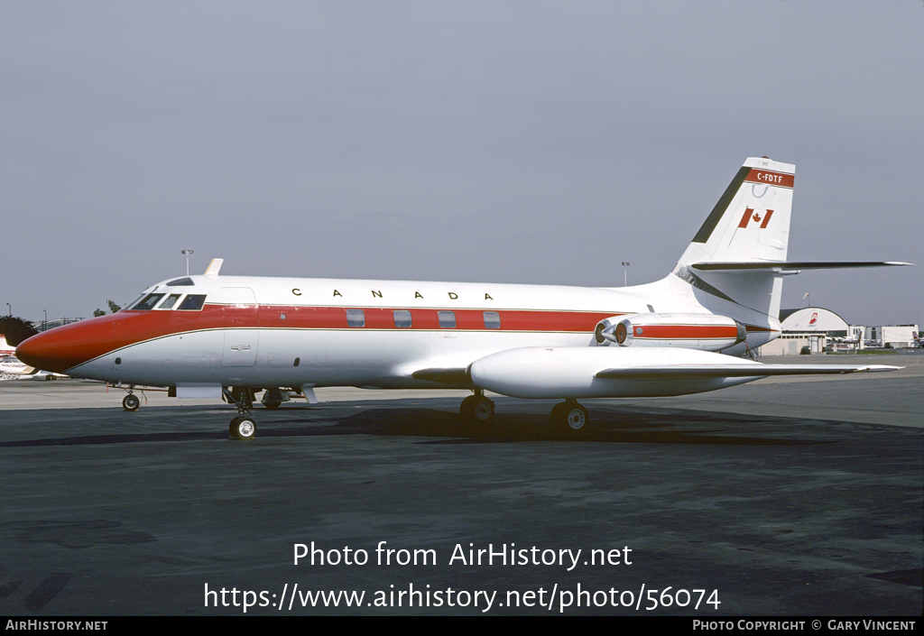 Aircraft Photo of C-FDTF | Lockheed L-1329 JetStar 6 | Transport Canada | AirHistory.net #56074