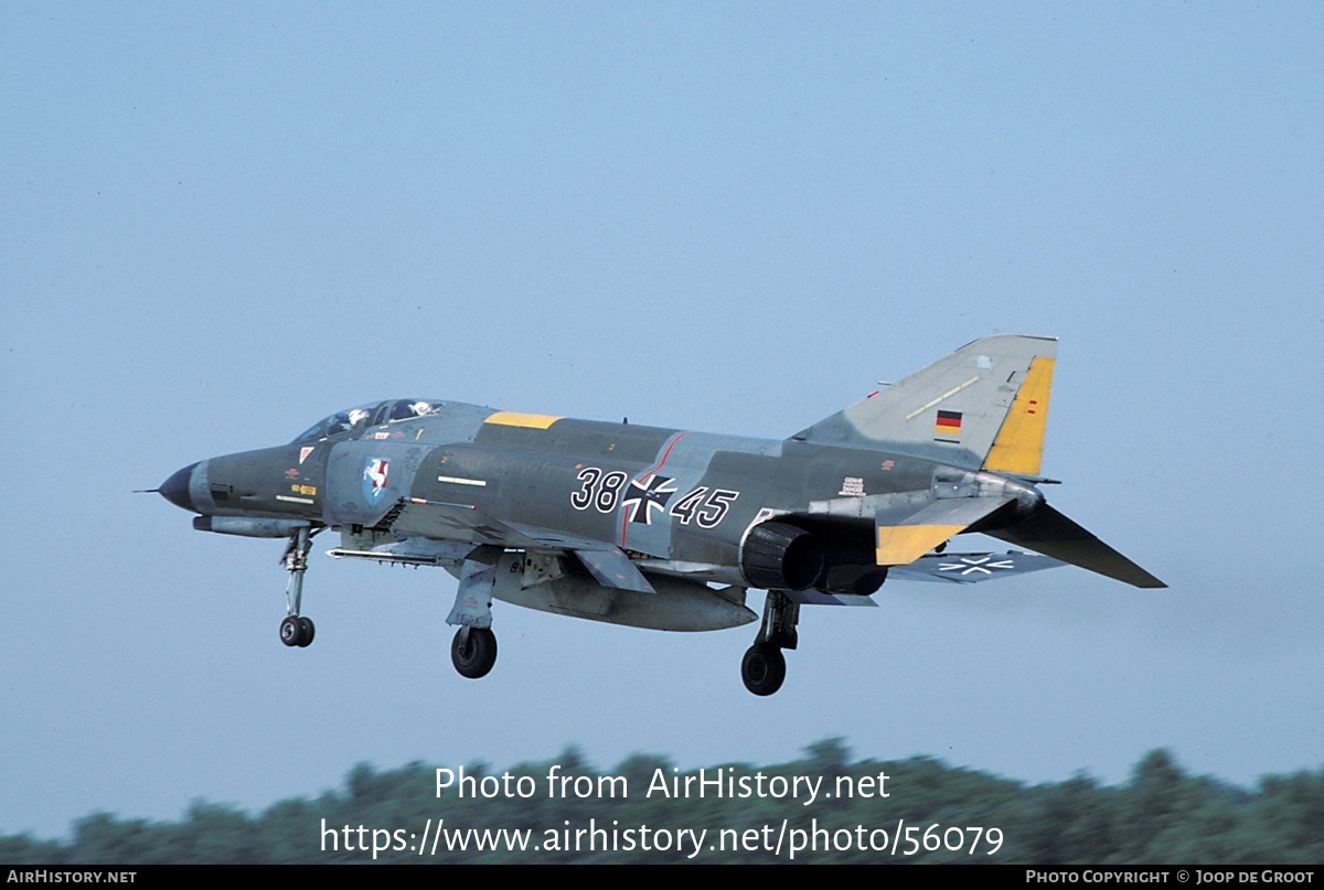 Aircraft Photo of 3845 | McDonnell Douglas F-4F Phantom II | Germany - Air Force | AirHistory.net #56079