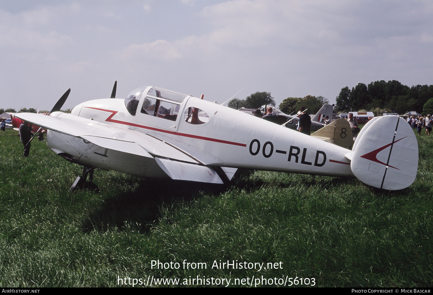 Aircraft Photo of OO-RLD | Miles M.65 Gemini 1A | AirHistory.net #56103