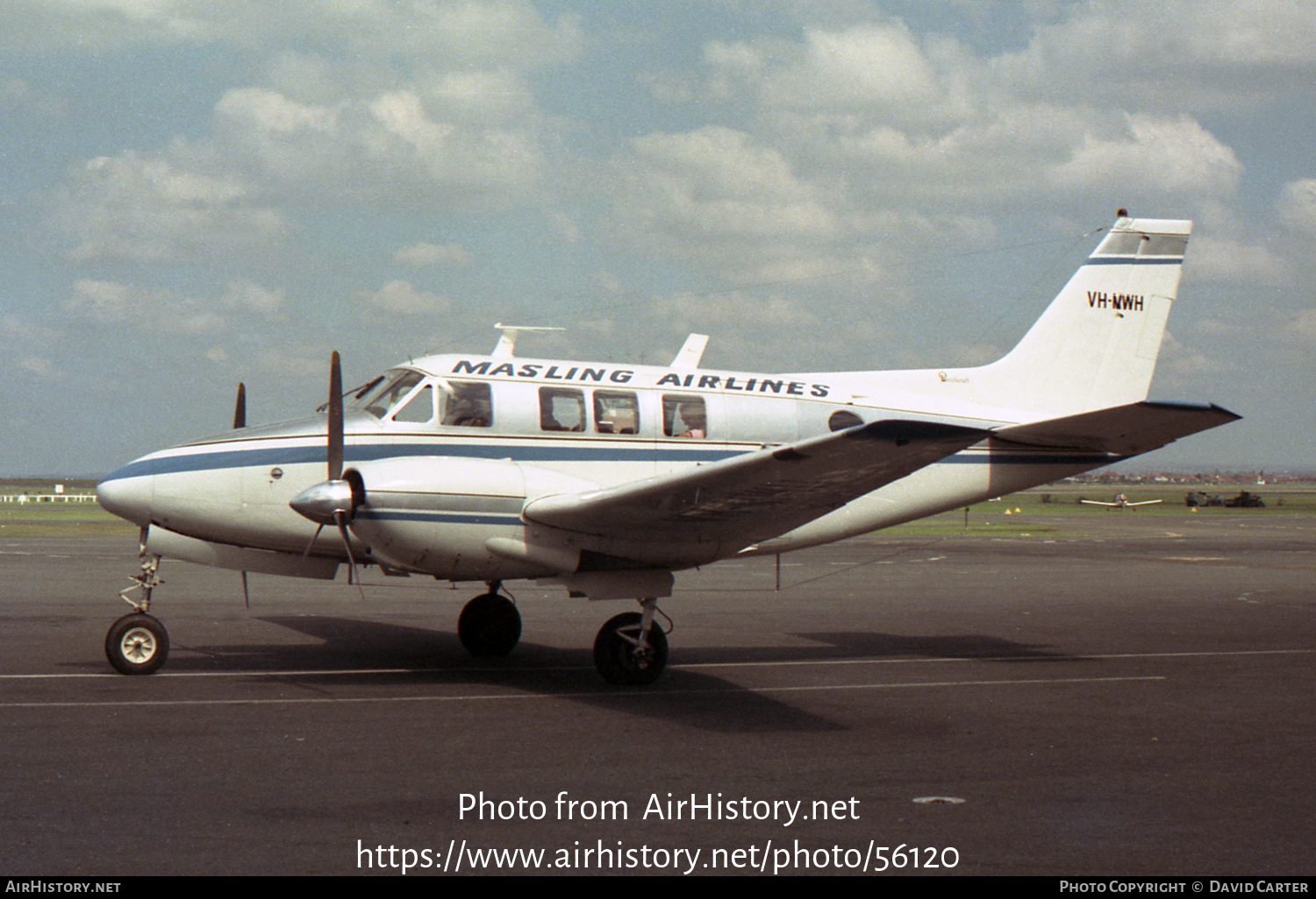 Aircraft Photo of VH-MWH | Beech A65-8200 Commuter | Masling Airlines | AirHistory.net #56120