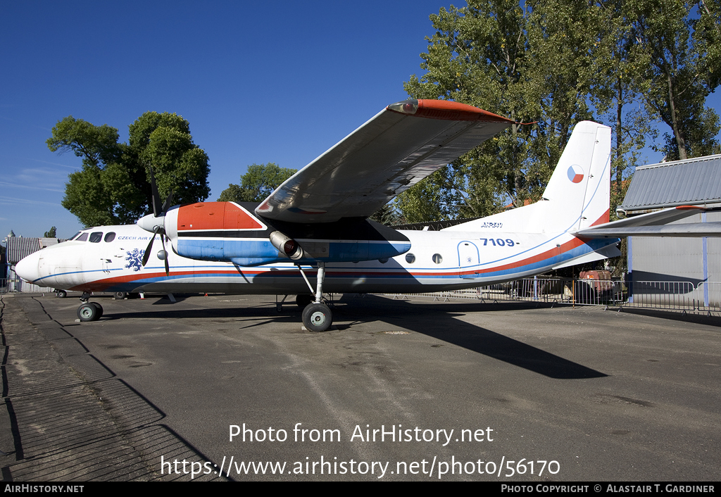 Aircraft Photo of 7109 | Antonov An-24V | Czechia - Air Force | AirHistory.net #56170