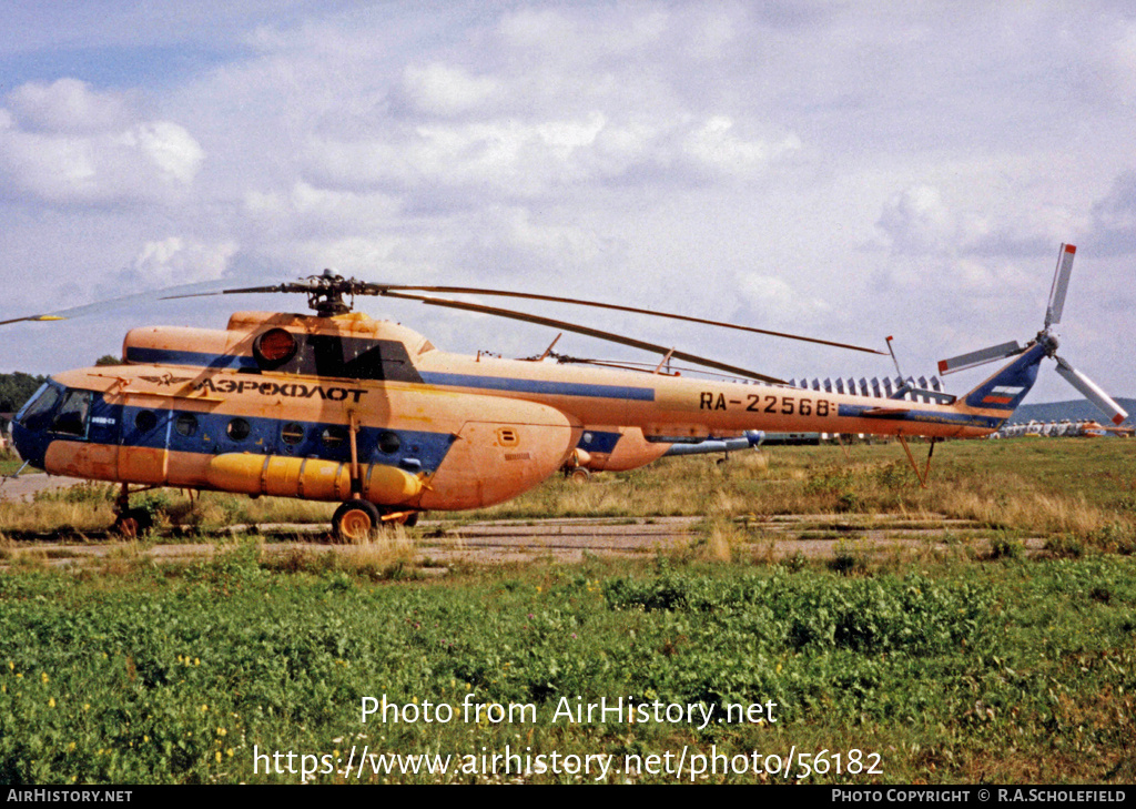 Aircraft Photo of RA-22568 | Mil Mi-8T | Aeroflot | AirHistory.net #56182