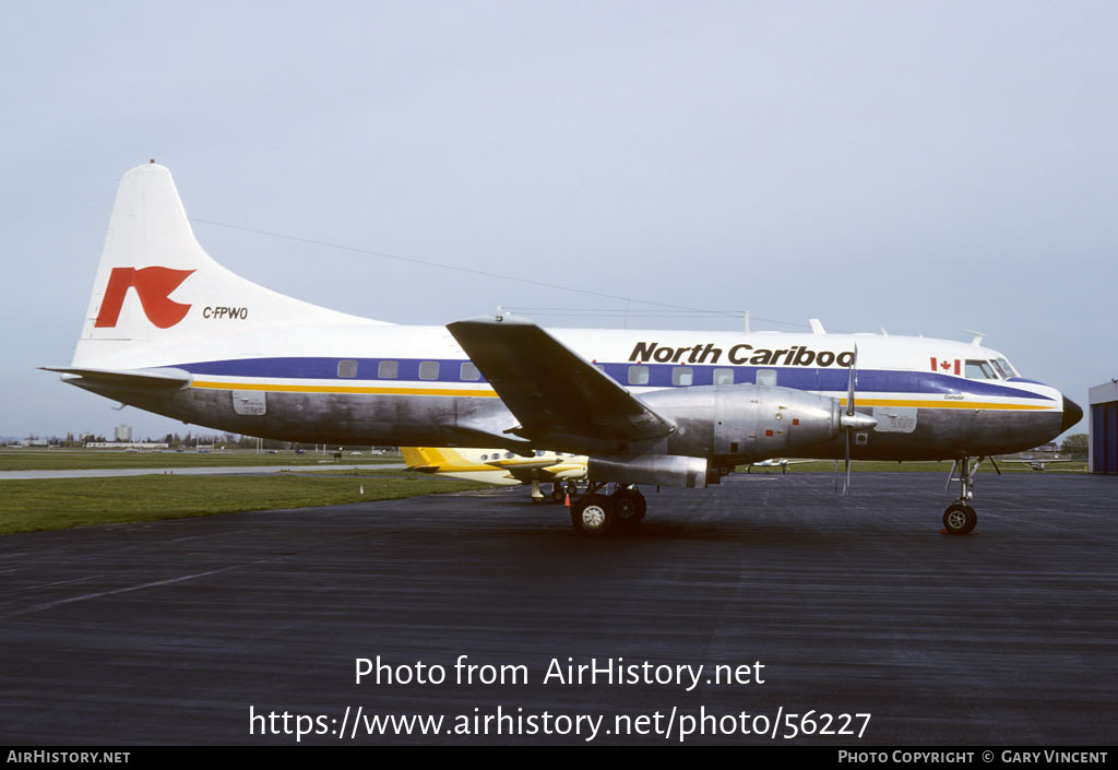 Aircraft Photo of C-FPWO | Convair 640 | North Cariboo Air | AirHistory.net #56227