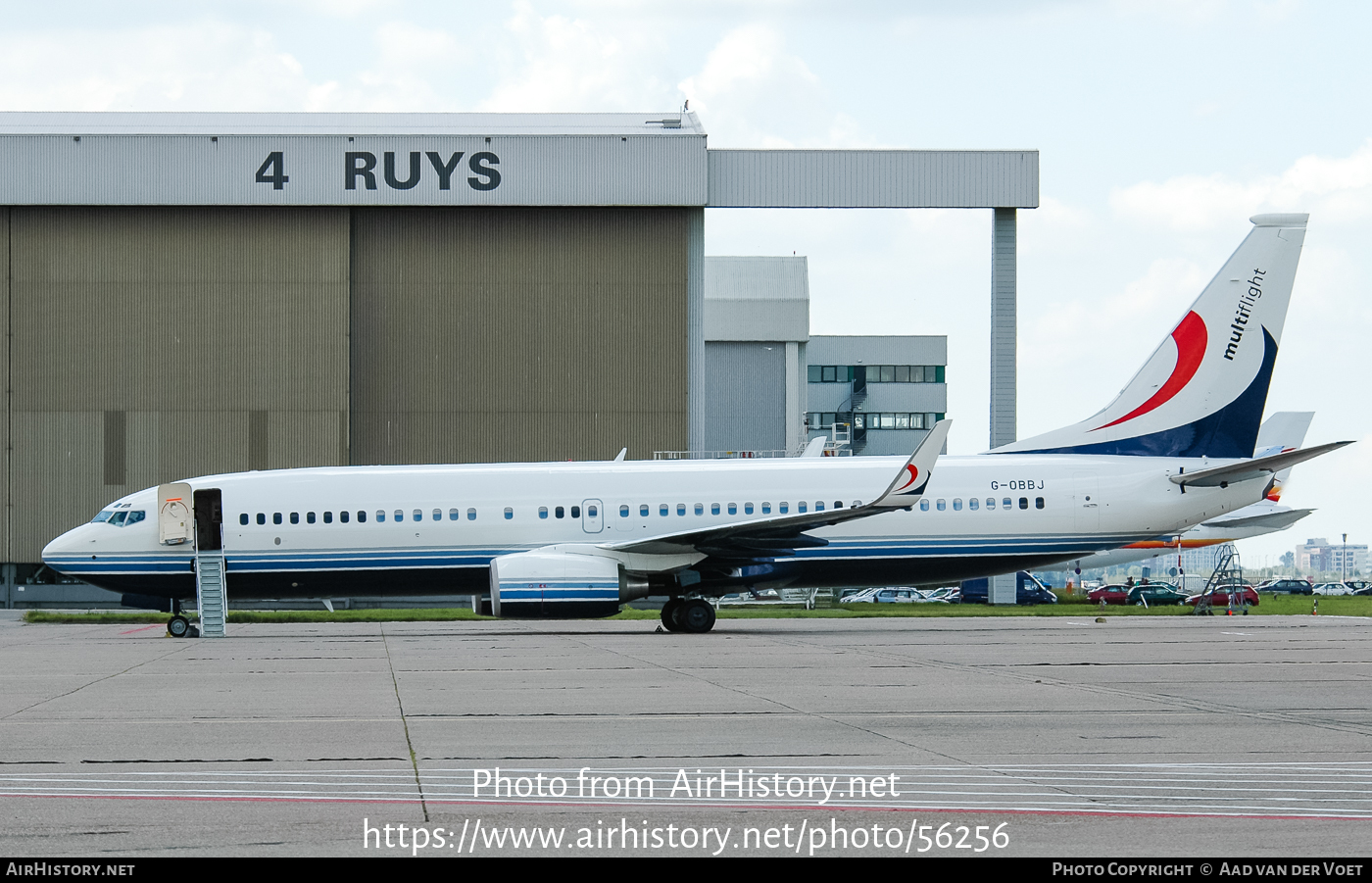 Aircraft Photo of G-OBBJ | Boeing 737-8DR BBJ2 | Multiflight | AirHistory.net #56256
