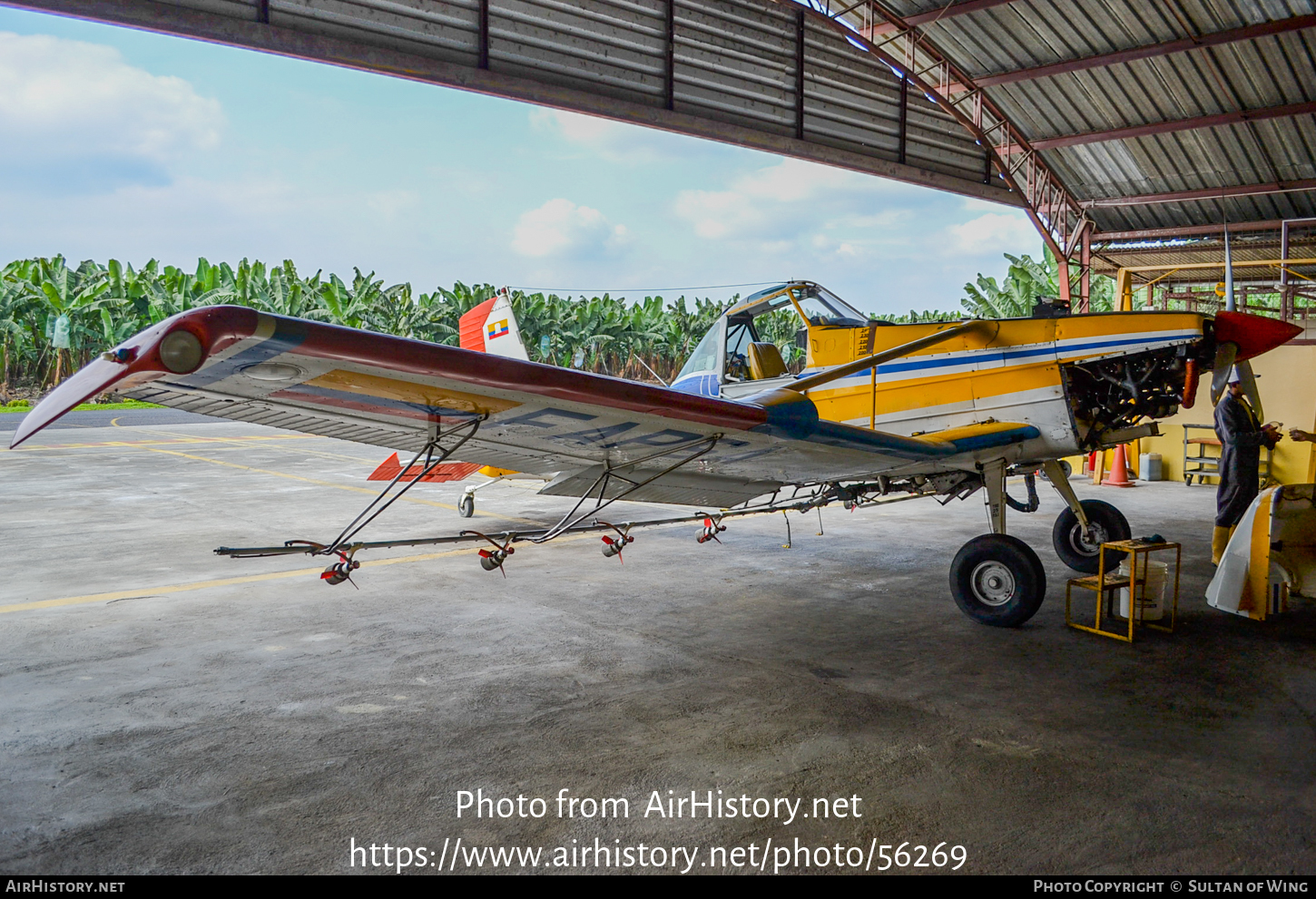 Aircraft Photo of HC-CDS | Cessna A188B AgTruck | FAPSA - Fumigaciones Aereas Perez | AirHistory.net #56269