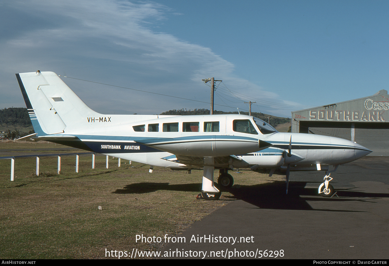 Aircraft Photo of VH-MAX | Cessna 402B | Southbank Aviation | AirHistory.net #56298