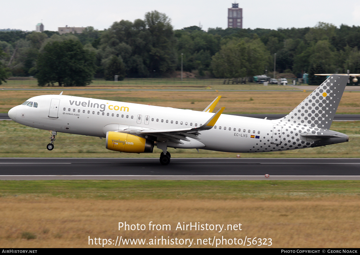 Aircraft Photo of EC-LVS | Airbus A320-232 | Vueling Airlines | AirHistory.net #56323