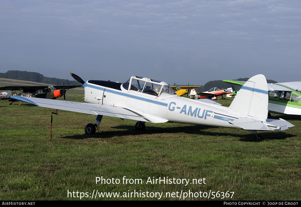 Aircraft Photo of G-AMUF | De Havilland DHC-1 Chipmunk Mk21 | AirHistory.net #56367