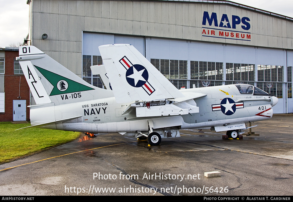 Aircraft Photo of 159268 | LTV A-7E Corsair II | USA - Navy | AirHistory.net #56426