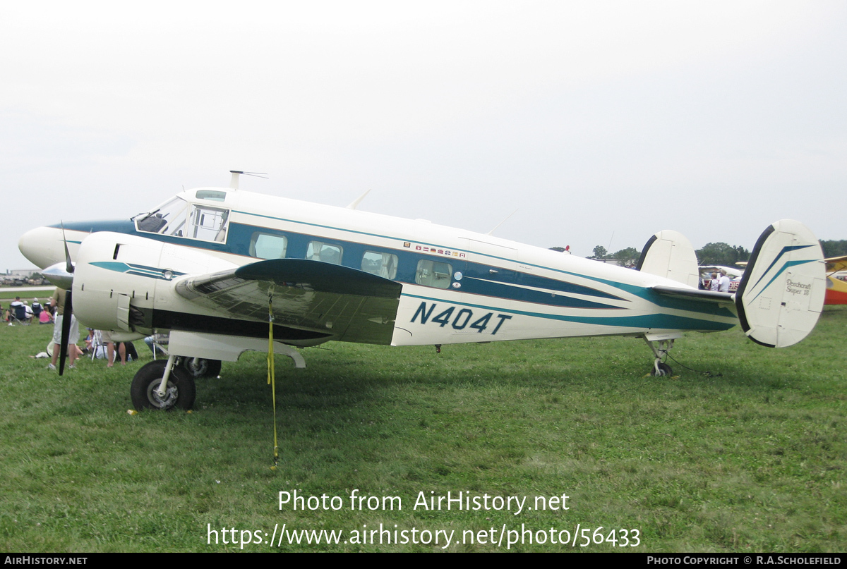 Aircraft Photo of N404T | Beech E18S-9700 | AirHistory.net #56433