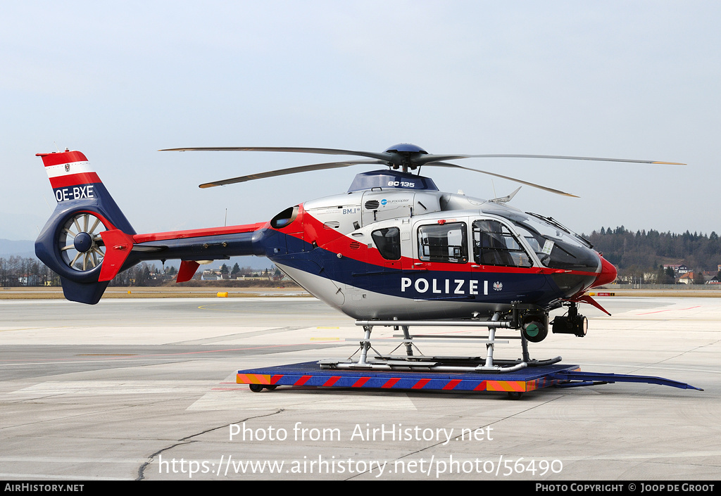 Aircraft Photo of OE-BXE | Eurocopter EC-135P-2+ | Polizei | AirHistory.net #56490