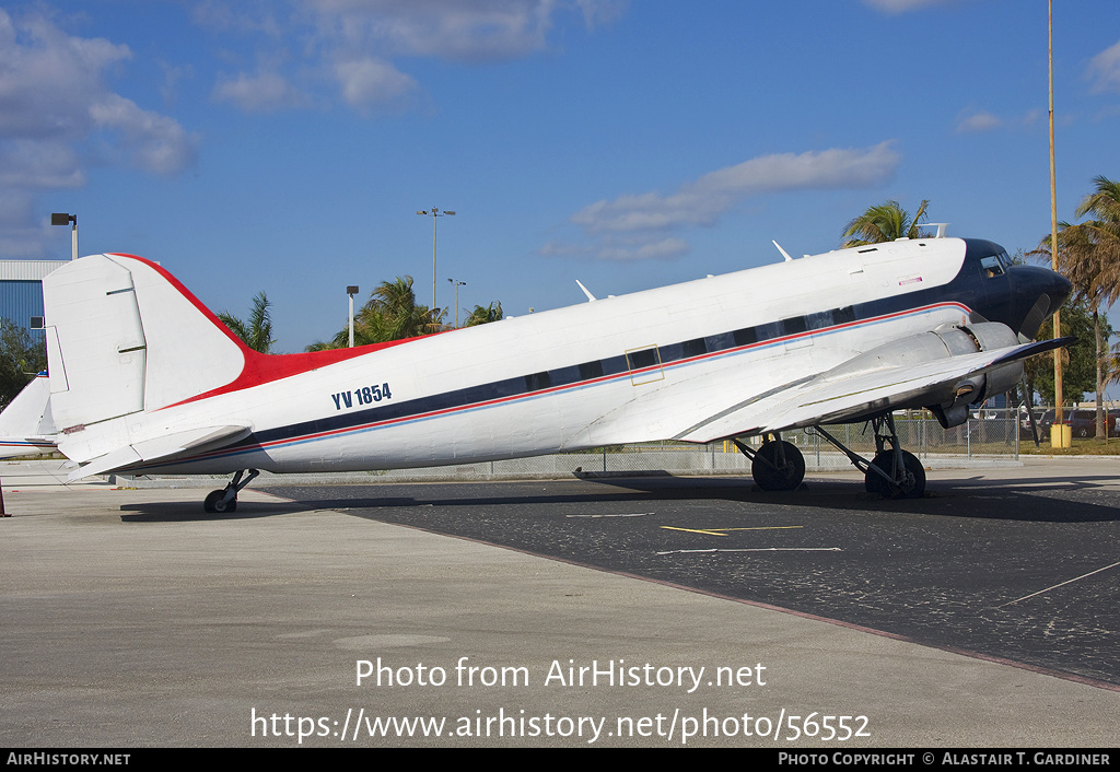 Aircraft Photo of YV1854 | Douglas C-47 Skytrain | AirHistory.net #56552