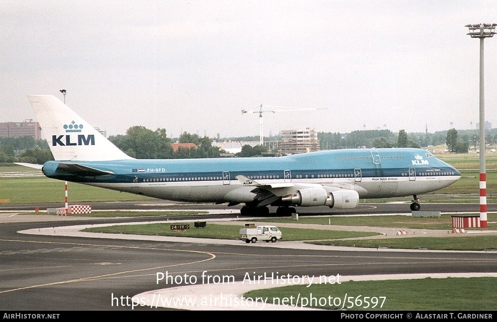 Aircraft Photo of PH-BFD | Boeing 747-406M | KLM - Royal Dutch Airlines | AirHistory.net #56597