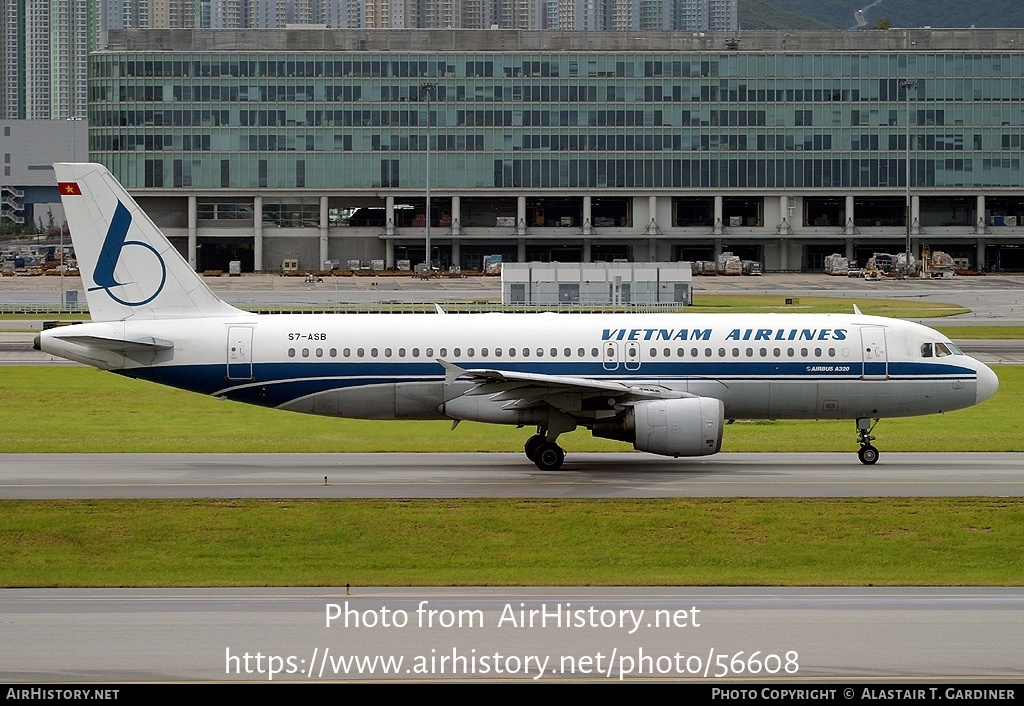 Aircraft Photo of S7-ASB | Airbus A320-214 | Vietnam Airlines | AirHistory.net #56608