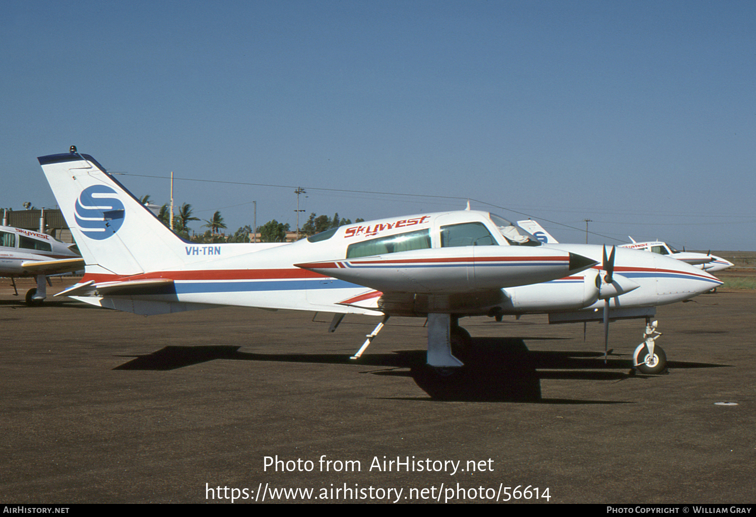 Aircraft Photo of VH-TRN | Cessna 310R | Skywest Airlines | AirHistory.net #56614