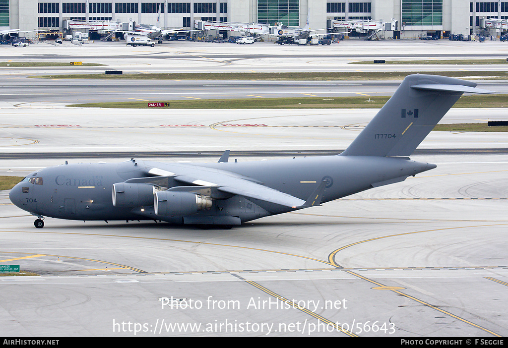 Aircraft Photo of 177704 | Boeing CC-177 Globemaster III (C-17A) | Canada - Air Force | AirHistory.net #56643
