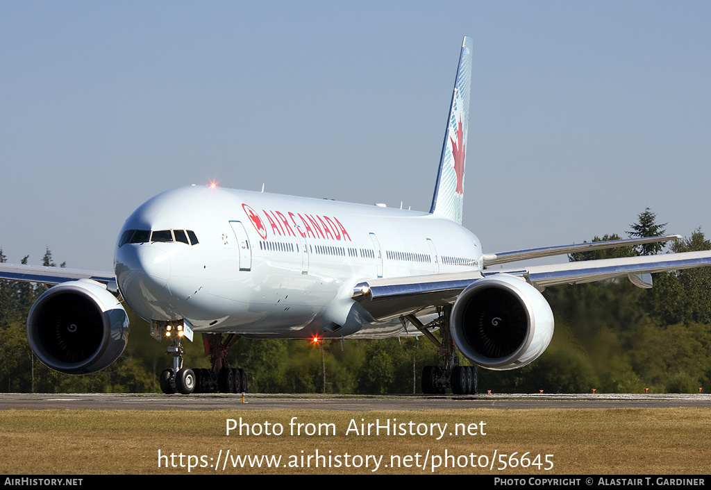 Aircraft Photo of C-FIVX | Boeing 777-333/ER | Air Canada | AirHistory.net #56645