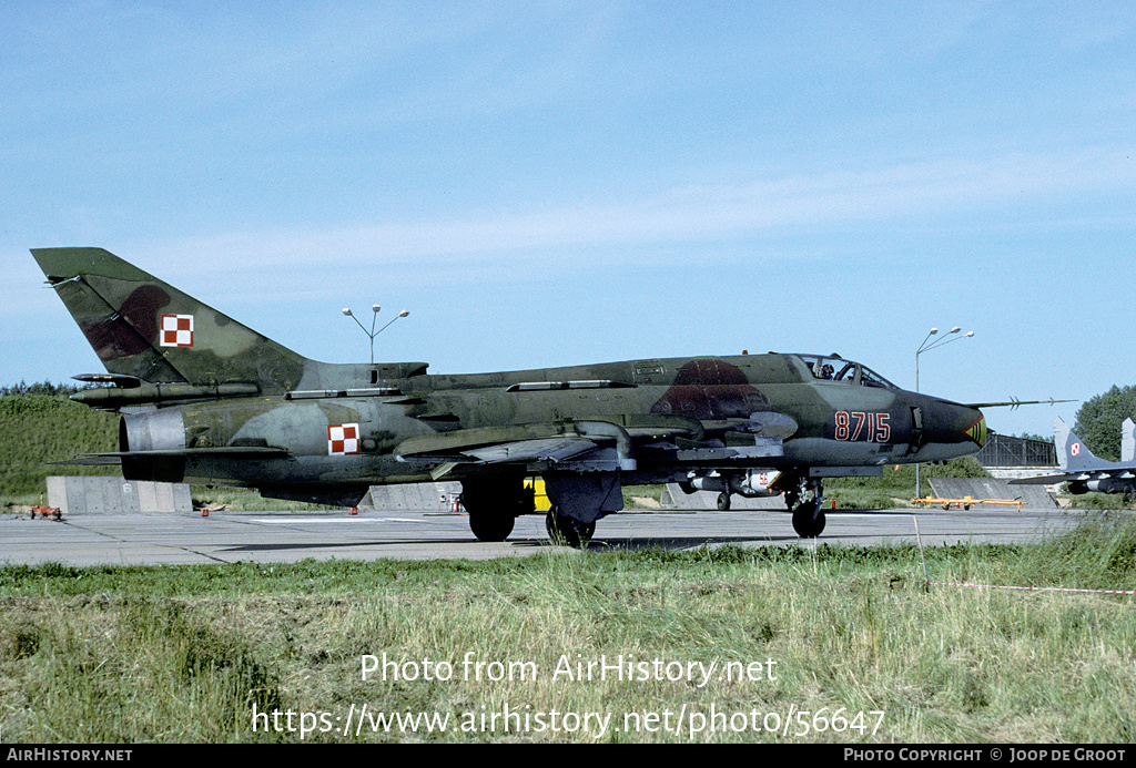 Aircraft Photo of 8715 | Sukhoi Su-22M4 | Poland - Air Force | AirHistory.net #56647