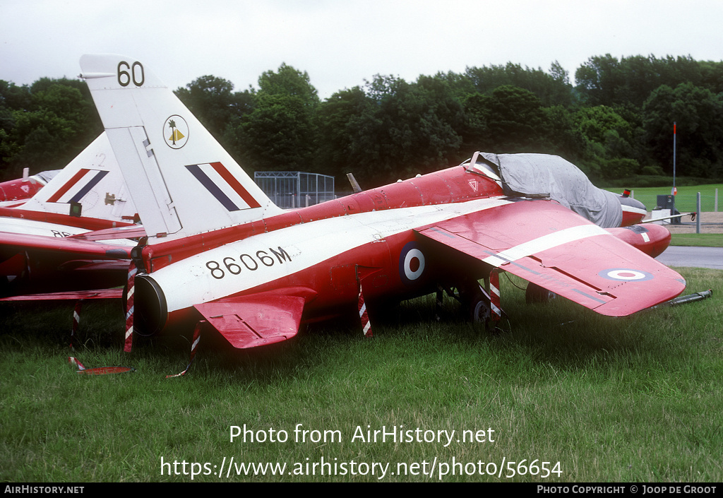 Aircraft Photo of 8606M | Hawker Siddeley Gnat T.1 | UK - Air Force | AirHistory.net #56654