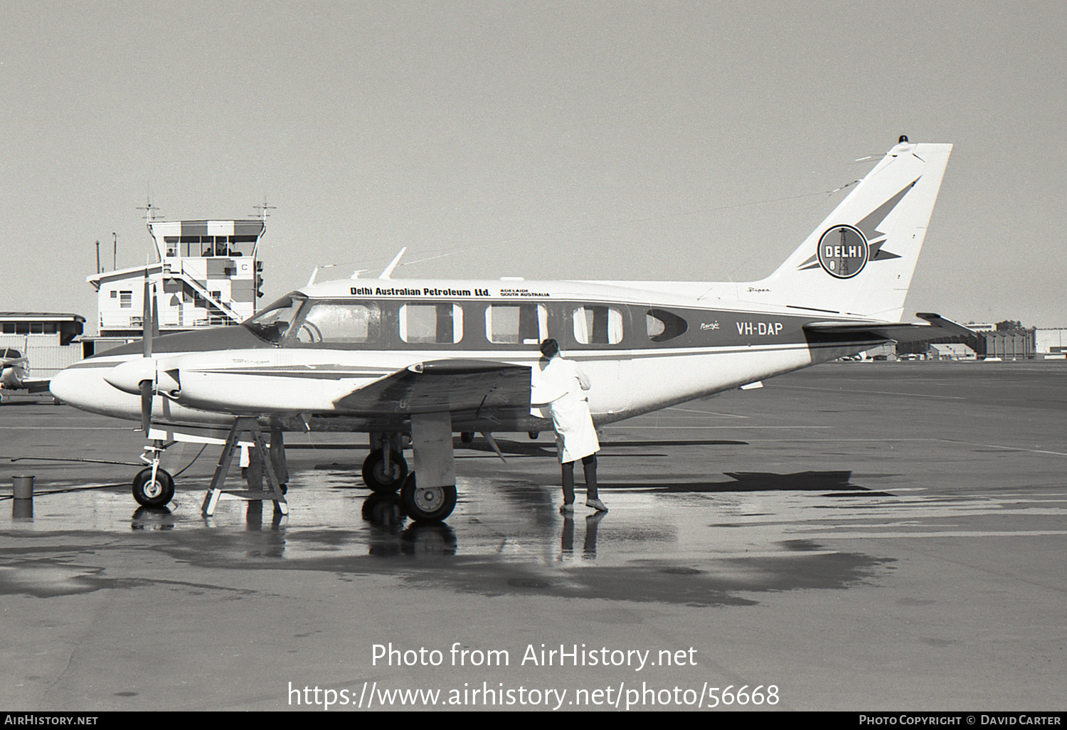 Aircraft Photo of VH-DAP | Piper PA-31-310 Navajo | Delhi Australian Petroleum | AirHistory.net #56668