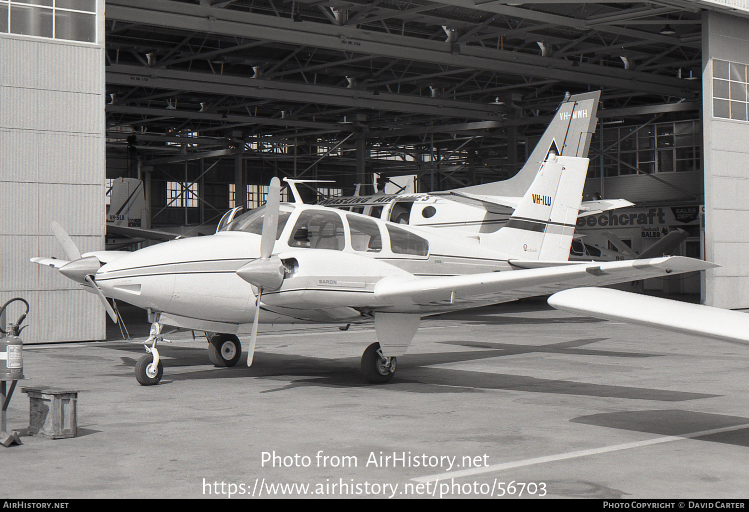 Aircraft Photo of VH-ILU | Beech B55 Baron (95-B55) | AirHistory.net #56703