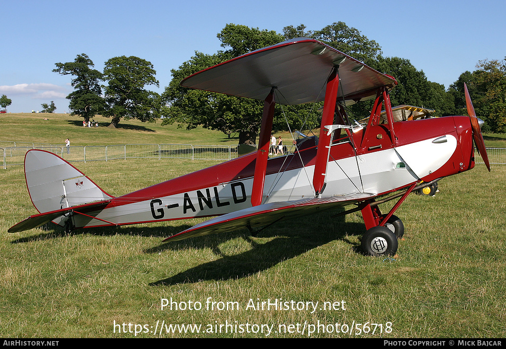 Aircraft Photo of G-ANLD | De Havilland D.H. 82A Tiger Moth II | AirHistory.net #56718