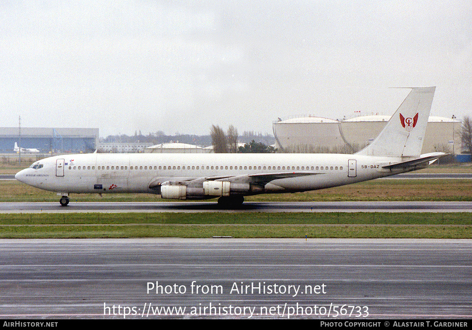 Aircraft Photo of 5B-DAZ | Boeing 707-328C | Avistar Airlines | AirHistory.net #56733