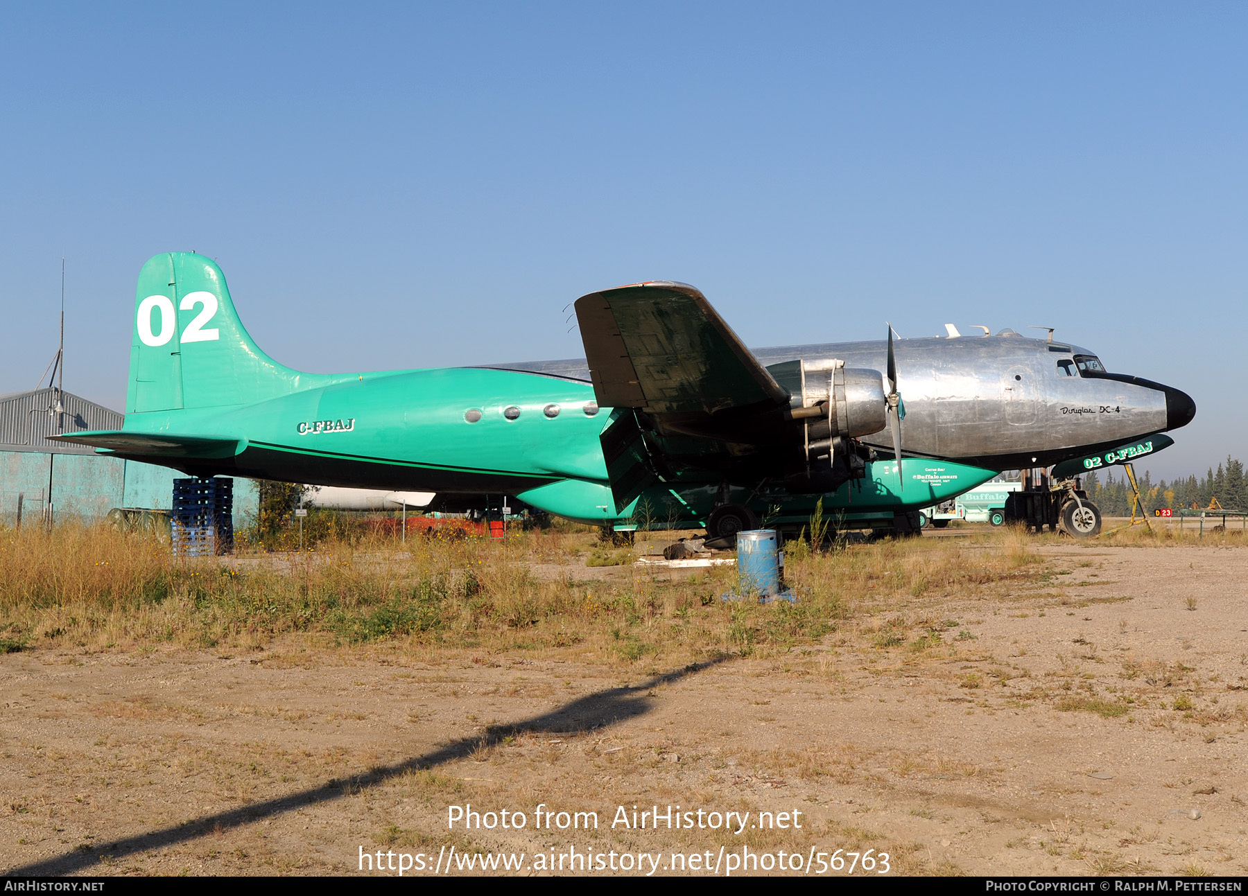 Aircraft Photo of C-FBAJ | Douglas C-54A/AT Skymaster | Buffalo Airways | AirHistory.net #56763