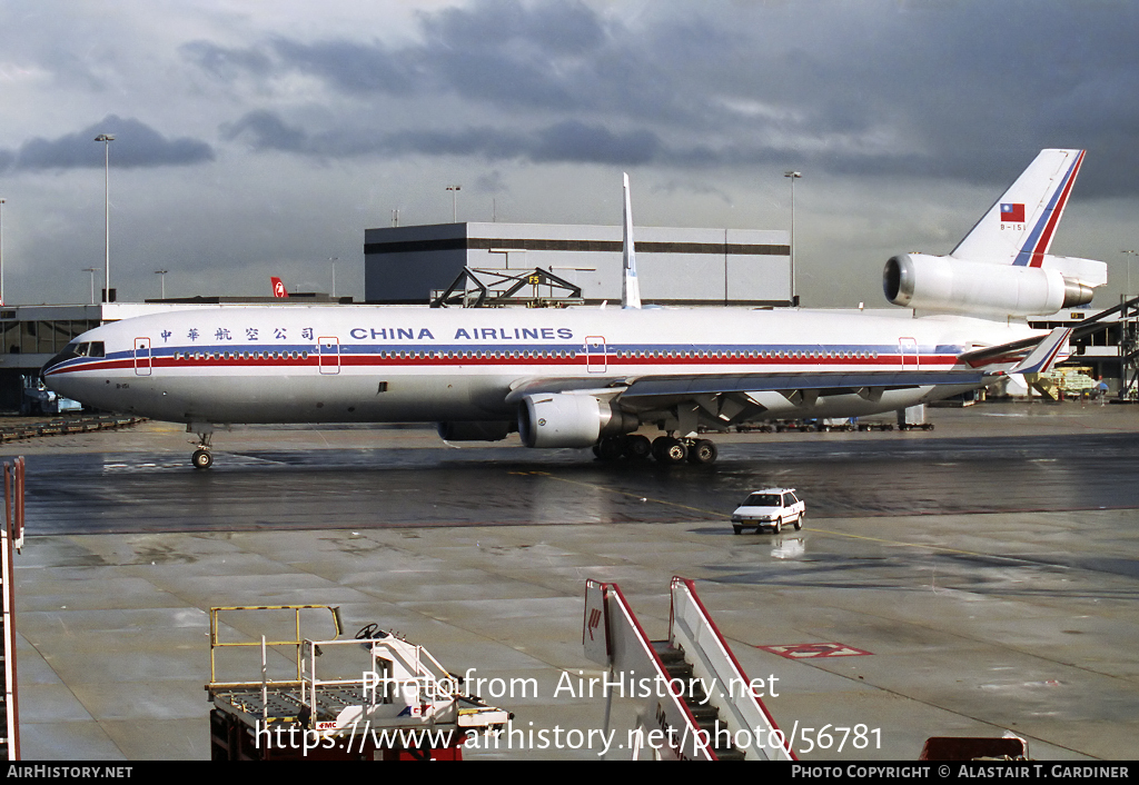 Aircraft Photo of B-151 | McDonnell Douglas MD-11 | China Airlines | AirHistory.net #56781