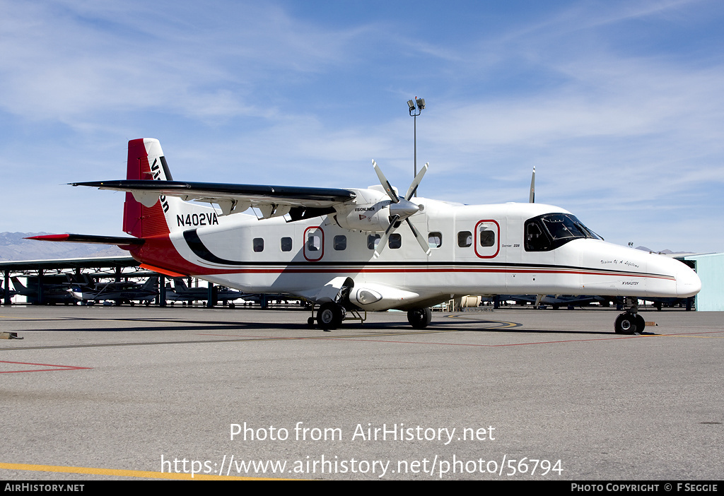 Aircraft Photo of N402VA | Dornier 228-202 | Vision Air | AirHistory.net #56794