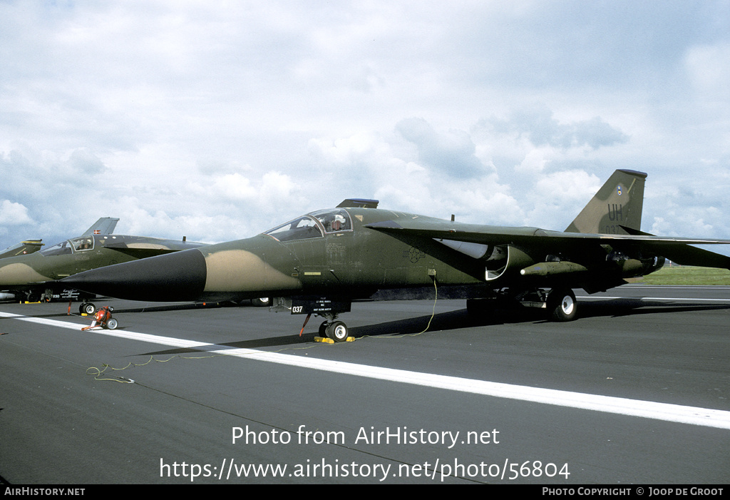 Aircraft Photo of 68-0037 / AF68-037 | General Dynamics F-111E Aardvark | USA - Air Force | AirHistory.net #56804