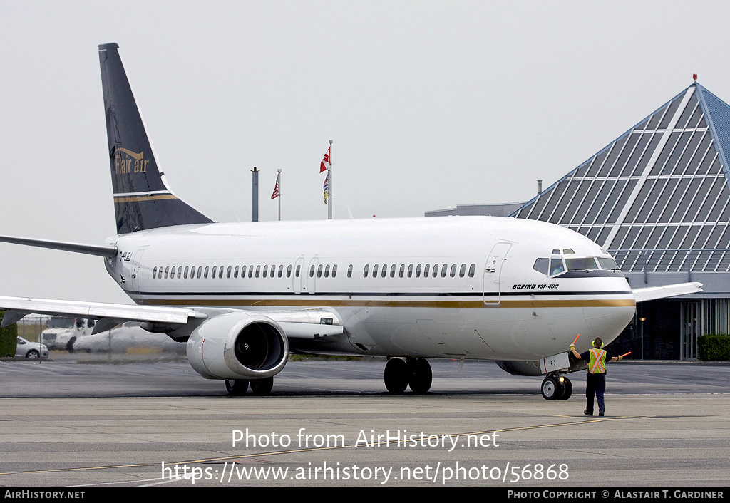 Aircraft Photo of C-FLEJ | Boeing 737-4B3 | Flair Air | AirHistory.net #56868