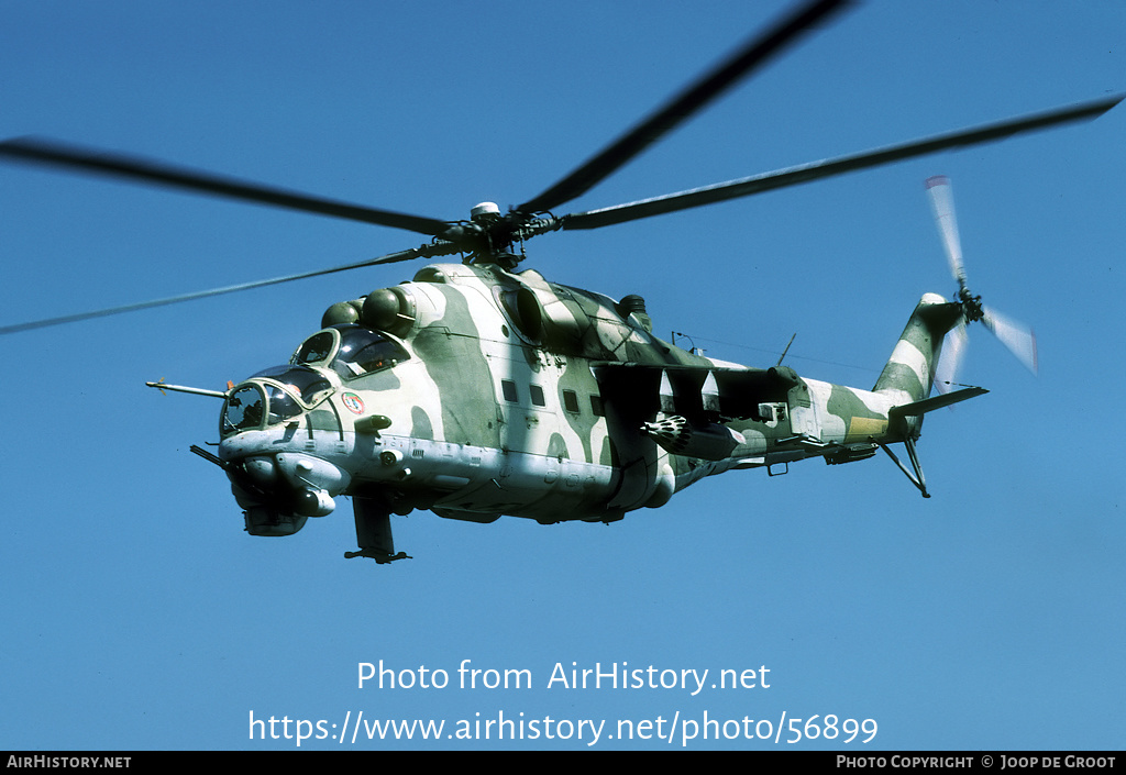 Aircraft Photo of 728 | Mil Mi-24W | Poland - Army | AirHistory.net #56899