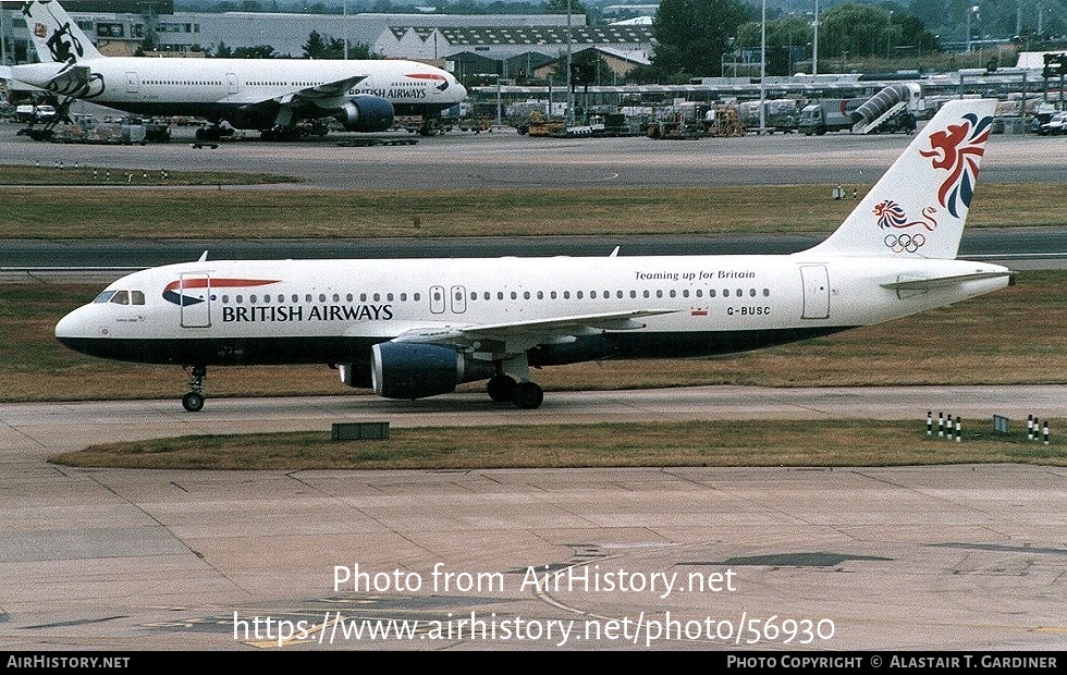 Aircraft Photo of G-BUSC | Airbus A320-111 | British Airways | AirHistory.net #56930